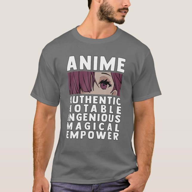 Authenthic, Notable, Ingenious, Magical, Empower - T-Shirt (Front)