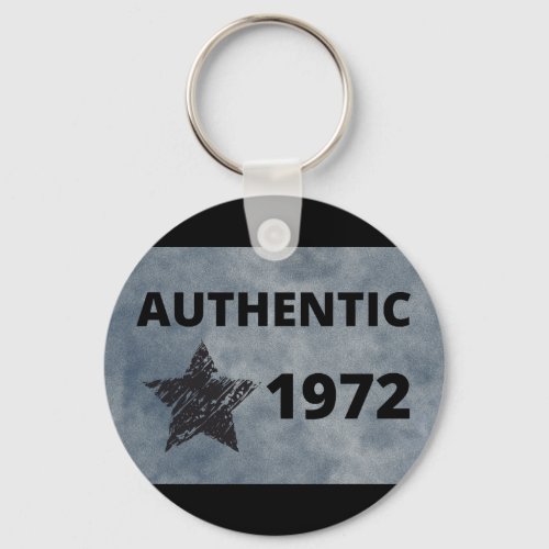 Authentic 1972 Star Year keychain