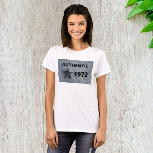 Authentic 1972 Star Year T_Shirt