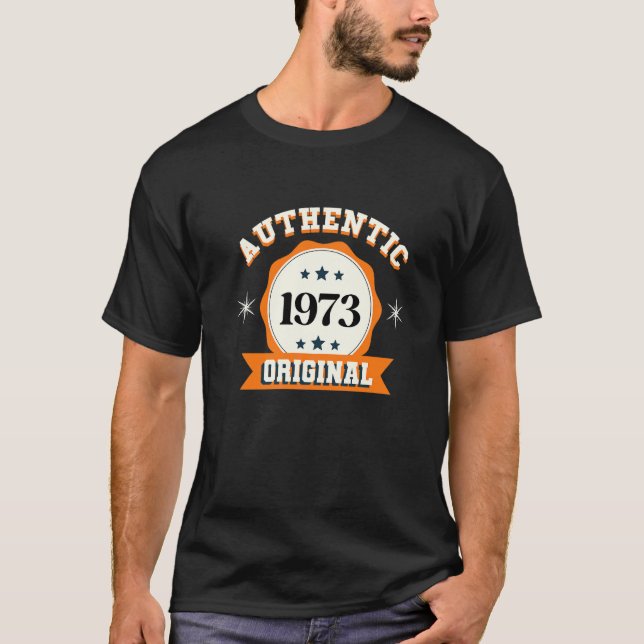Authentic 1973 orginal   T-Shirt (Front)