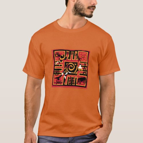 Authentic Aboriginal art T_Shirt