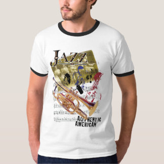 Authentic American Jazz Art T-Shirt