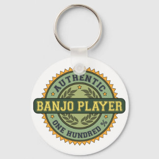 Authentic Banjo Player Keychain