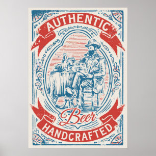 Authentic Beer Poster