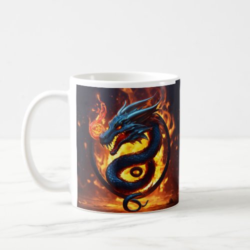 Authentic Chinese Dragon Art _ Explore Majestic  Coffee Mug