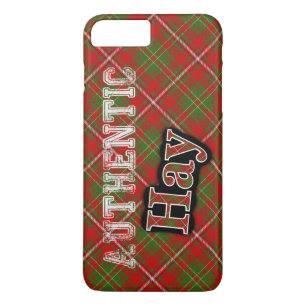 Authentic Clan Hay Scottish Tartan Design iPhone 8 Plus/7 Plus Case