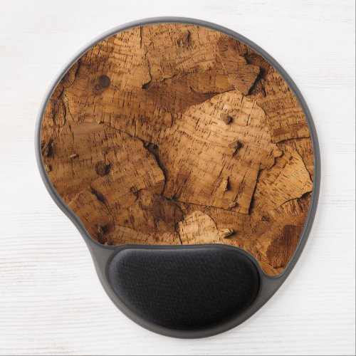 Authentic Cork Texture Gel Mouse Pad