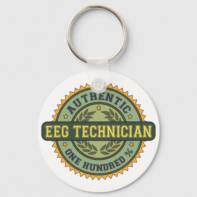 Authentic EEG Technician Keychain (Front)