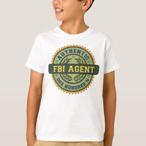 Authentic FBI Agent T_Shirt