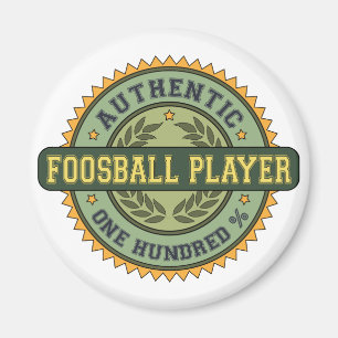 Authentic Foosball Player Magnet