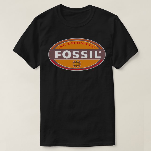 Authentic Fossil T-Shirt (Design Front)