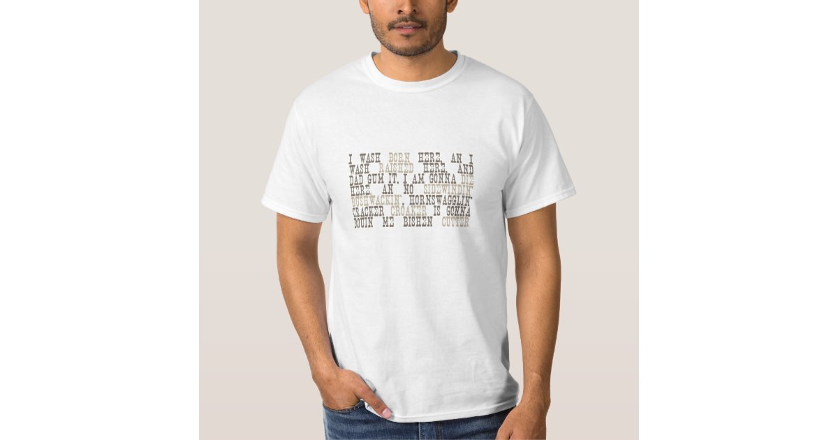 Authentic Frontier Gibberish. BLAZING SADDLES T-Shirt | Zazzle.com