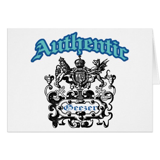 Authentic Geezer Cards (Front Horizontal)
