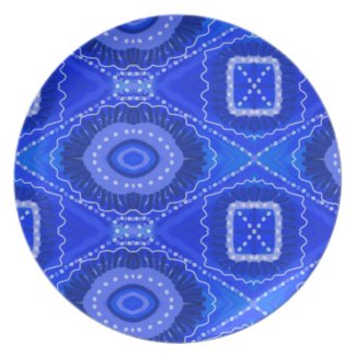 Authentic Gypsy Medallion Art Melamine Plate