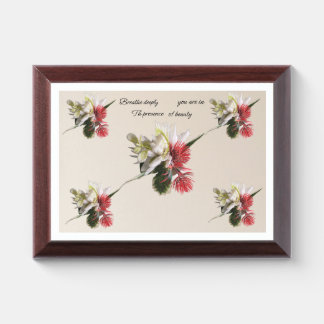 Authentic Heritage Rose Glossy Award Plaque