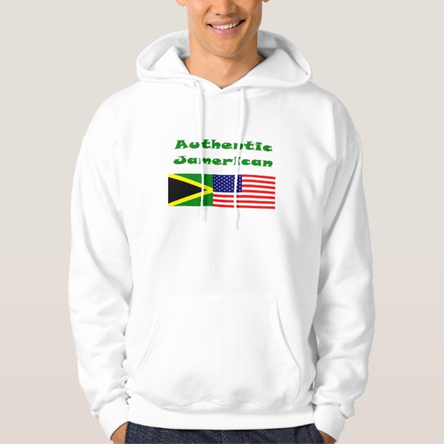 Authentic Jamerican Hoodie (Front)