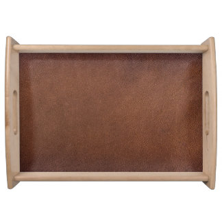 Authentic leather texture, genuine background. serving tray