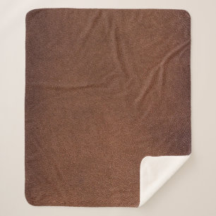 Authentic leather texture, genuine background. sherpa blanket