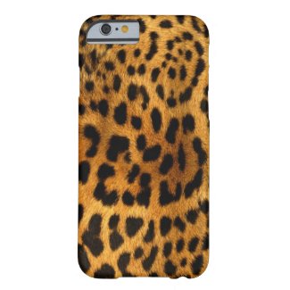 Authentic Leopard Fur Texture Barely There iPhone 6 Case