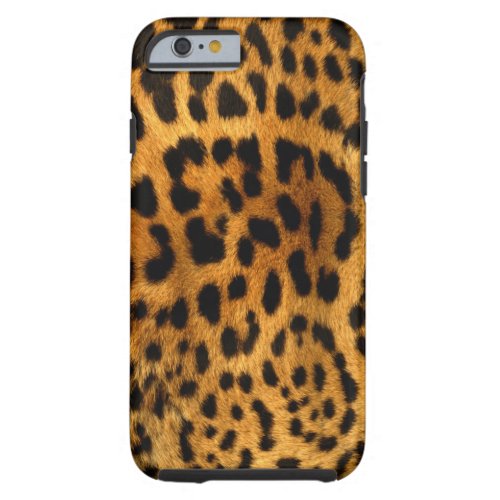 Authentic Leopard Fur Texture iPhone 6 case