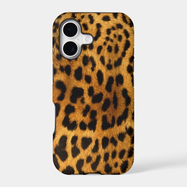 Authentic Leopard Fur Texture Iphone Case (Back)