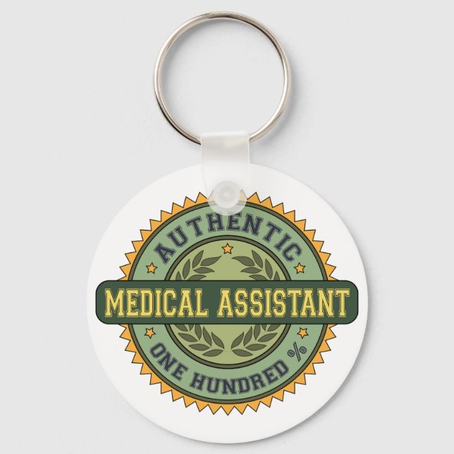 Authentic Medical Assistant Keychain (Front)
