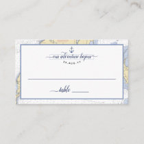 Authentic Nautical Chart Anchor Wedding / Event Place Card