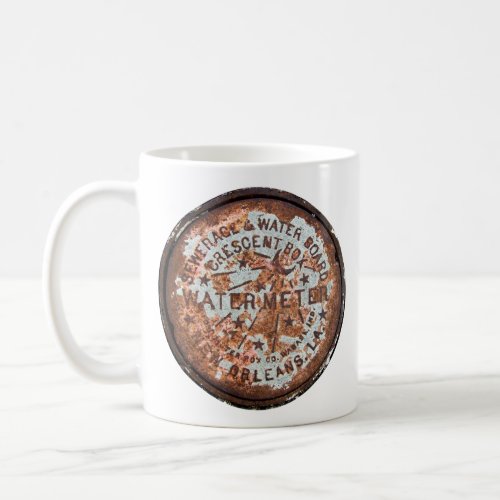 Authentic New Orleans Water Meter Cover Mug
