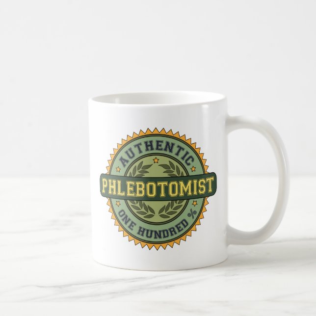 Authentic Phlebotomist Coffee Mug (Right)