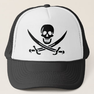 Authentic Pirate Flag of Jack Rackam Trucker Hat