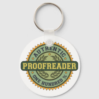 Authentic Proofreader Keychain