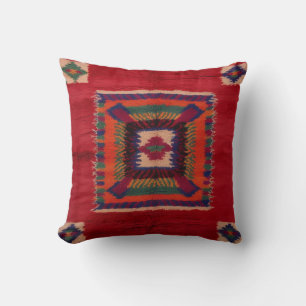 Authentic Red Kilim Pillows for a Timeless Look