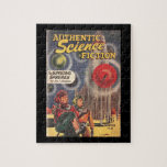 Authentic Science Fiction 023 (1952.Hamilton)_Pulp Jigsaw Puzzle<br><div class="desc">Talk about a blast from the past. Looking for vintage pulp magazine covers? We’ve got your back. Indulge in your vintage pulp art passion via our large assortment of pulp fiction art. Pulp Art features a variety of pulp covers from yesteryear. This product features Authentic Science Fiction 023 (1952.Hamilton)_Pulp Art...</div>