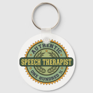 Authentic Speech Therapist Keychain