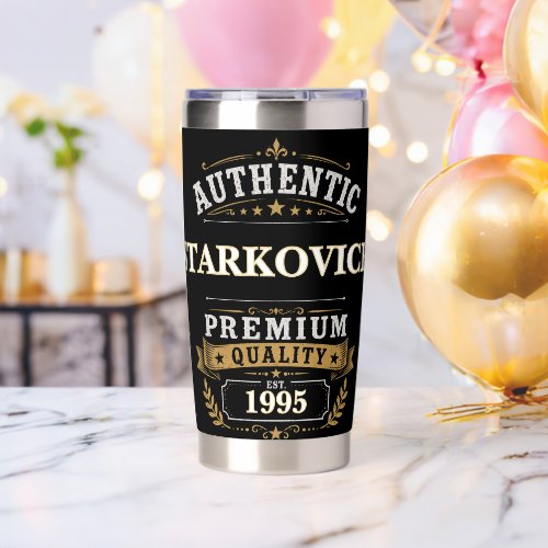 Authentic STARKOVICH Premium Quality Personalized Insulated Tumbler