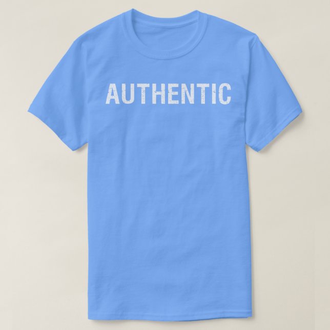Authentic Streetwear Typography T-Shirt (Design Front)
