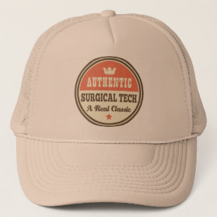 Authentic Surgical Tech Vintage Gift Idea Trucker Hat
