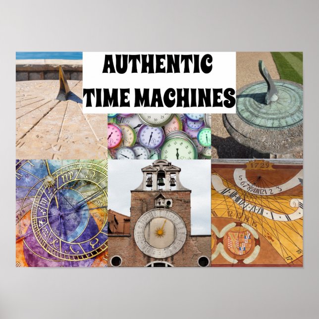 Authentic Time Machines Poster (Front)