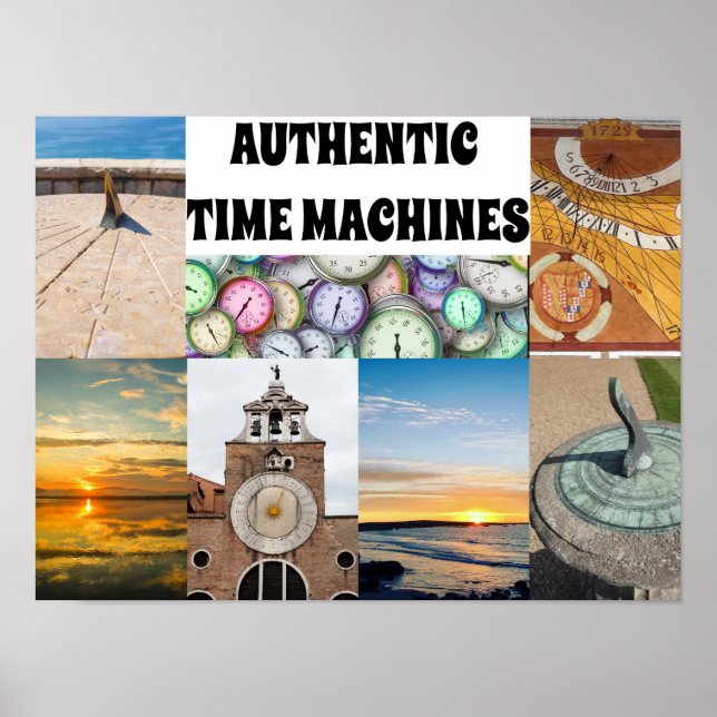Authentic Time Machines Poster (Front)