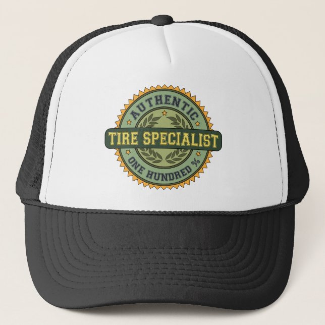Authentic Tire Specialist Trucker Hat (Front)