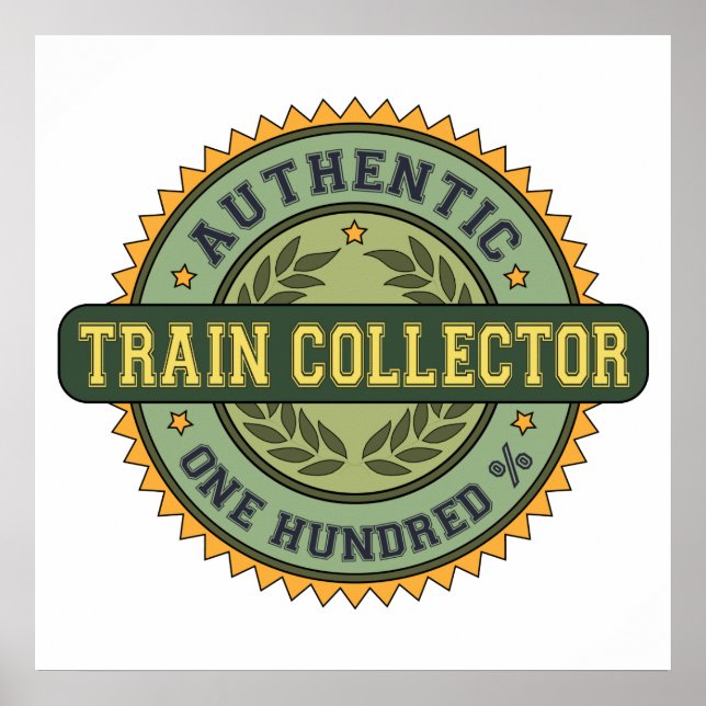 Authentic Train Collector Poster (Front)
