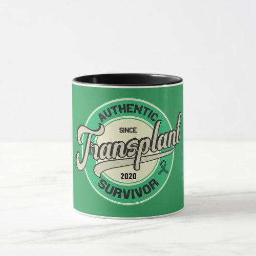 Authentic Transplant Survivor Custom Coffee Mug