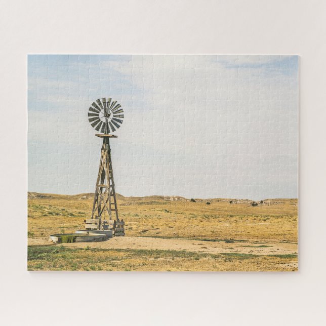 Authentic Windmill - 520 piece Jigsaw Puzzle (Horizontal)