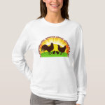 Authentically Proven Crazy Chicken Lady Long Sleeve T-Shirt