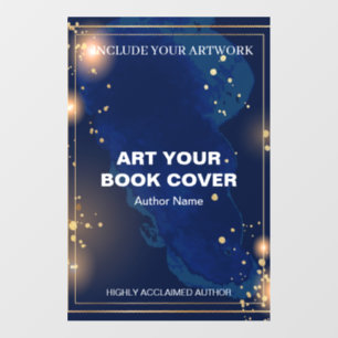 Author Book Cover Art Promotional Wall Decal