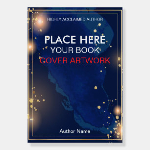 Author Book Cover Artwork Easel Foam Board
