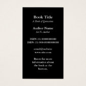 Author Book Cover Book Signing Promo (Front)
