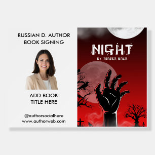 Author Book Cover Easel Promotional Foam Board