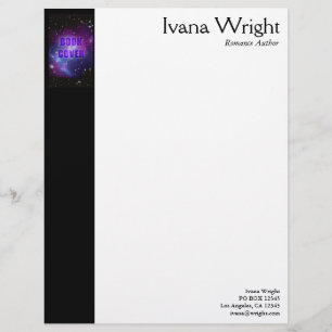 Author Book Cover Letterhead