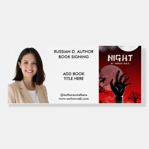Author Book Signing Launch Promotional Foam Board